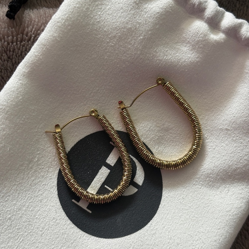 14k Gold Hoop Earrings